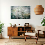 HARMONY IN GREENERY Peel and Stick Horizontal Poster