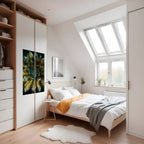 MYSTICAL SUCCULENT WHIRL Selbstklebendes Poster - Hochformat