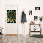 MYSTICAL SUCCULENT WHIRL Selbstklebendes Poster - Hochformat