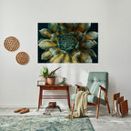 MYSTICAL SUCCULENT WHIRL Peel and Stick Horizontal Poster