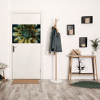 MYSTICAL SUCCULENT WHIRL Peel and Stick Horizontal Poster