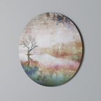 FADING MEMORIES Runde Wanddekoration Ø 69 cm