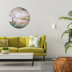 FADING MEMORIES Runde Wanddekoration Ø 69 cm