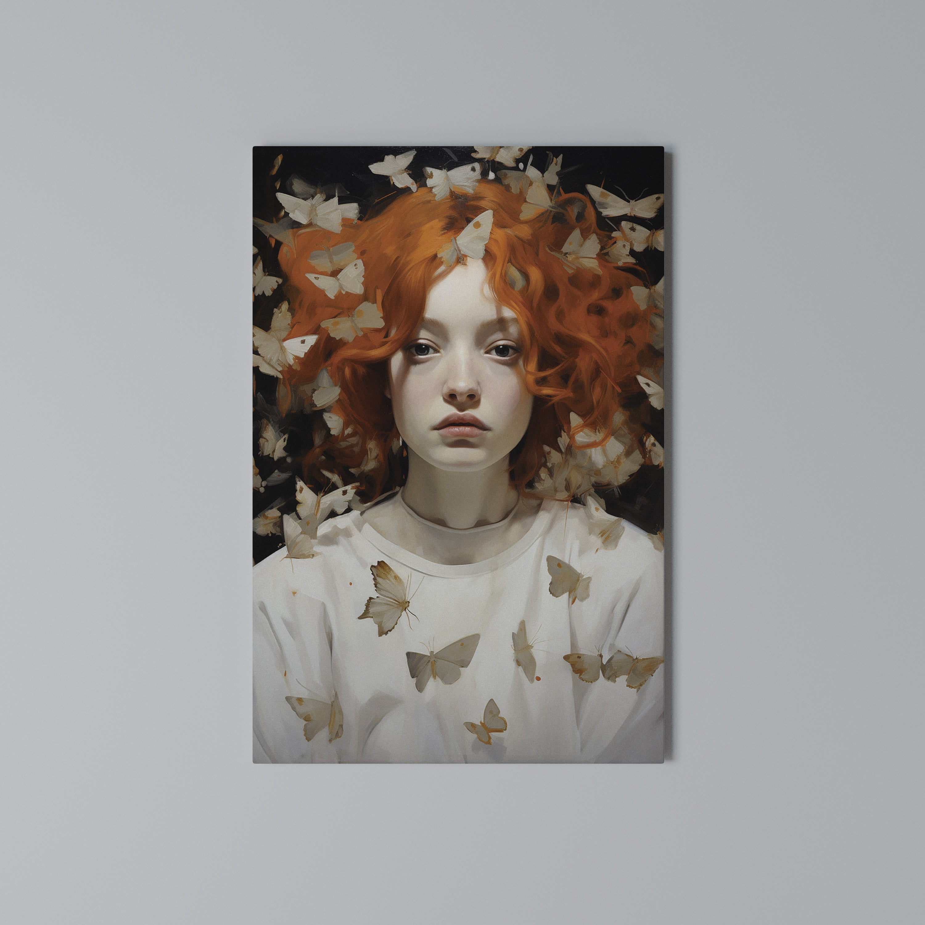 BUTTERFLY DREAMS Vertical Canvas Print