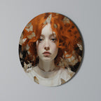 BUTTERFLY DREAMS Runde Wanddekoration Ø 69 cm