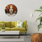 BUTTERFLY DREAMS Runde Wanddekoration Ø 69 cm