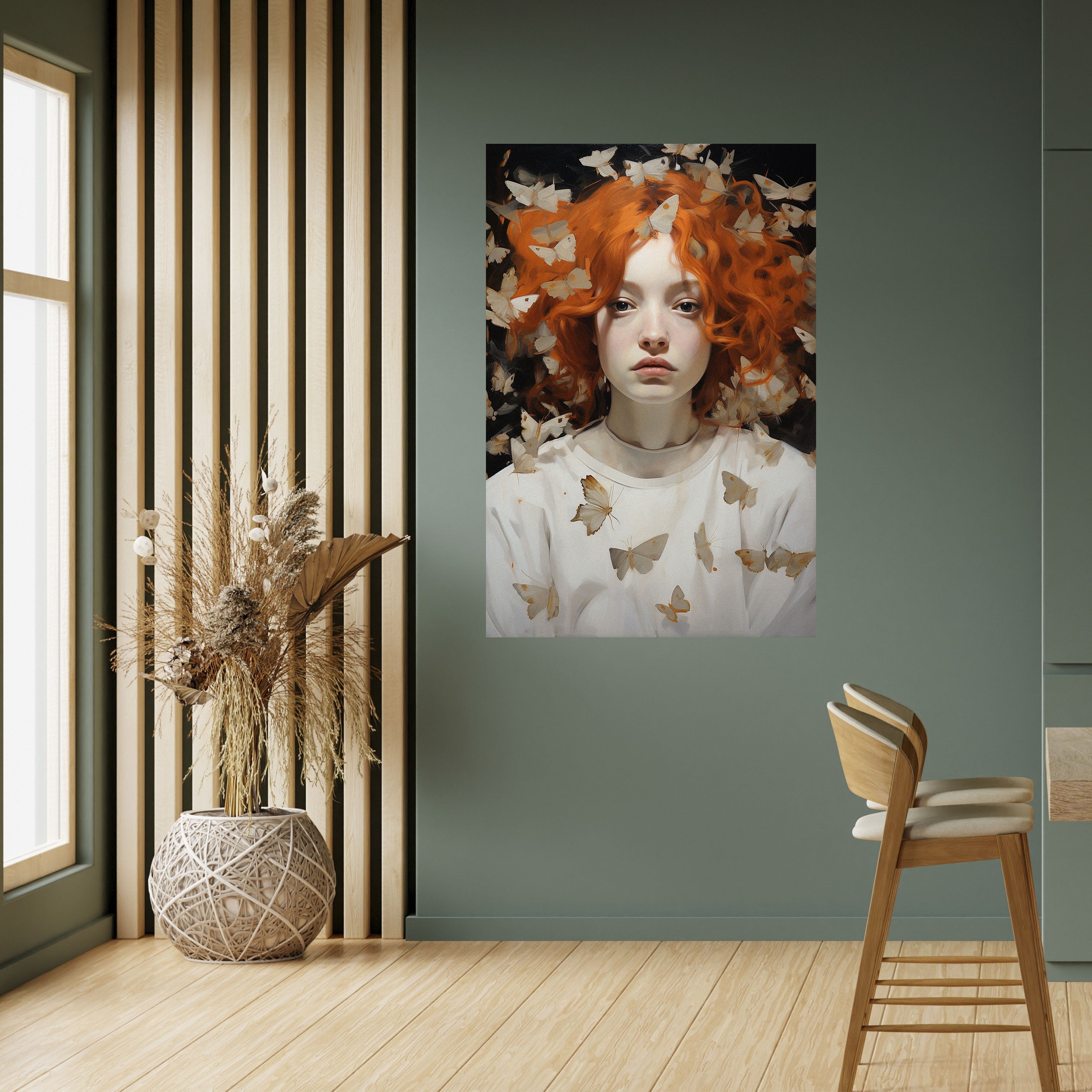BUTTERFLY DREAMS Vertikales Poster zum Abziehen und Aufkleben