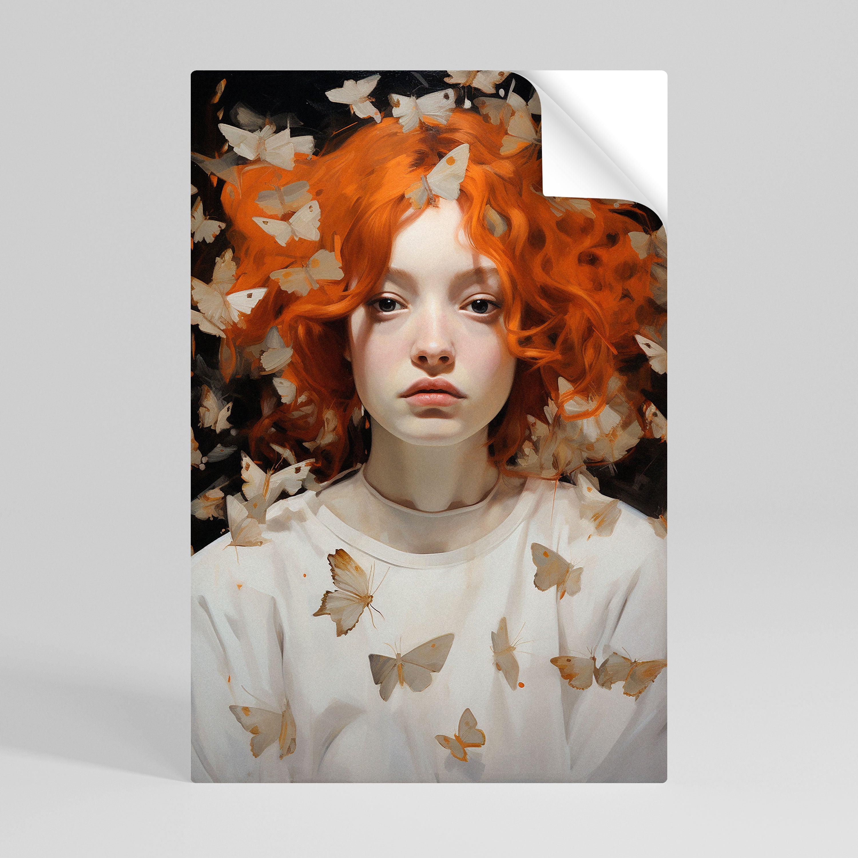 BUTTERFLY DREAMS Vertikales Poster zum Abziehen und Aufkleben