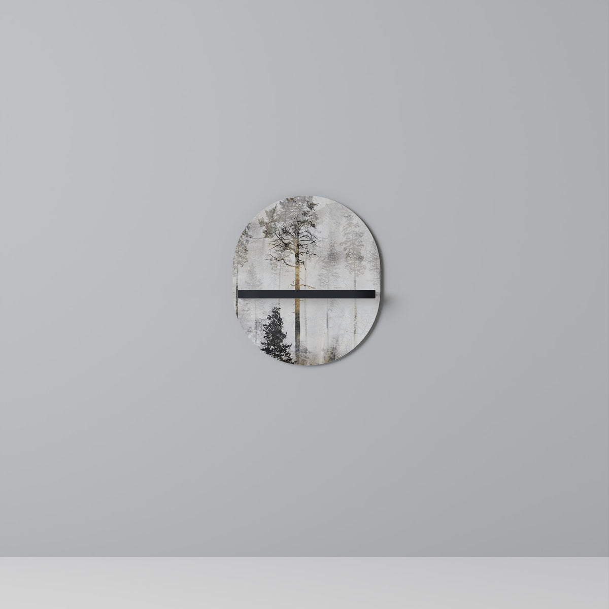 FADE IN THE TREES Dekoratives Wandregal