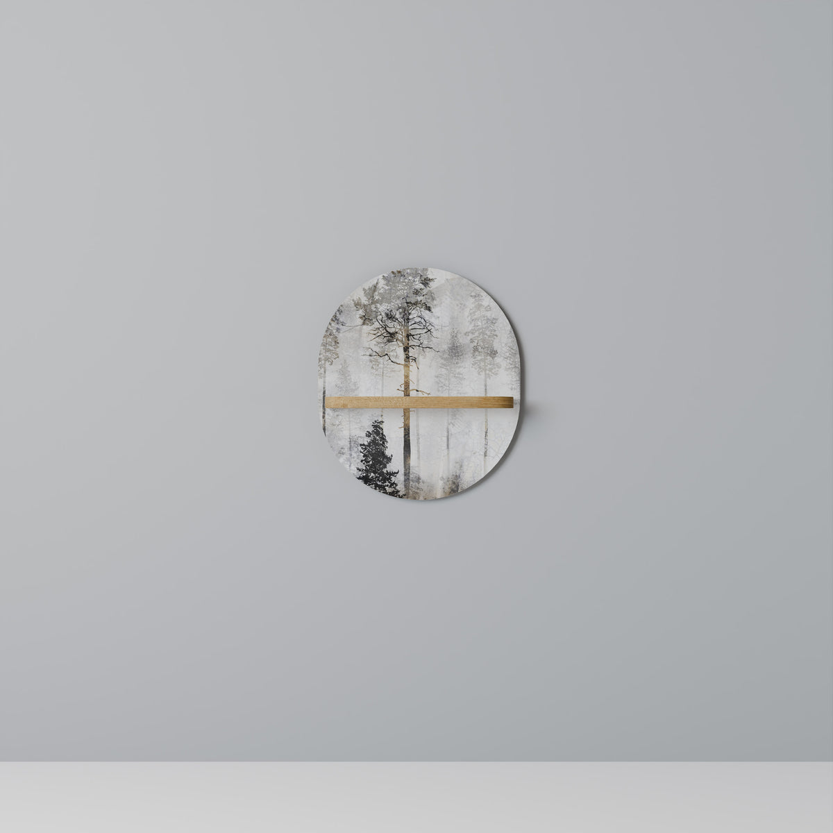 FADE IN THE TREES Dekoratives Wandregal