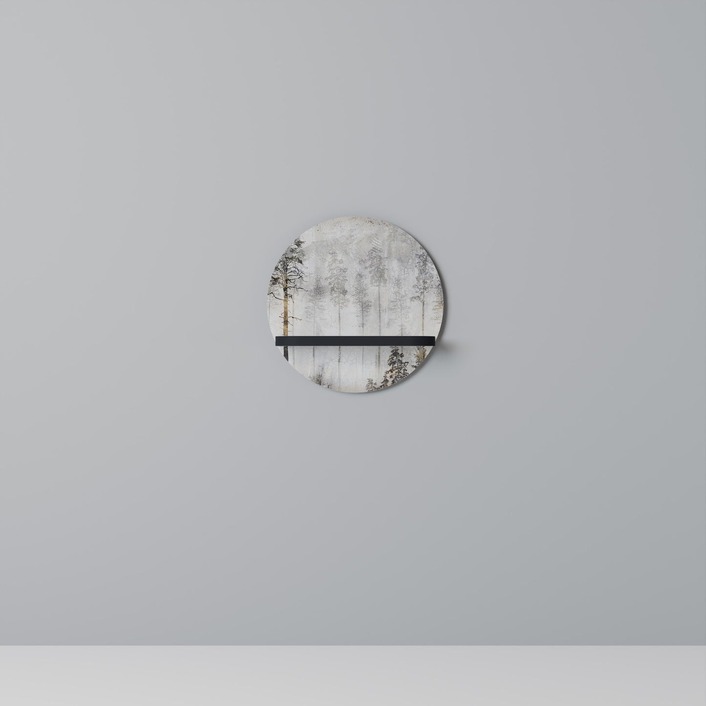 FADE IN THE TREES Art Shelf