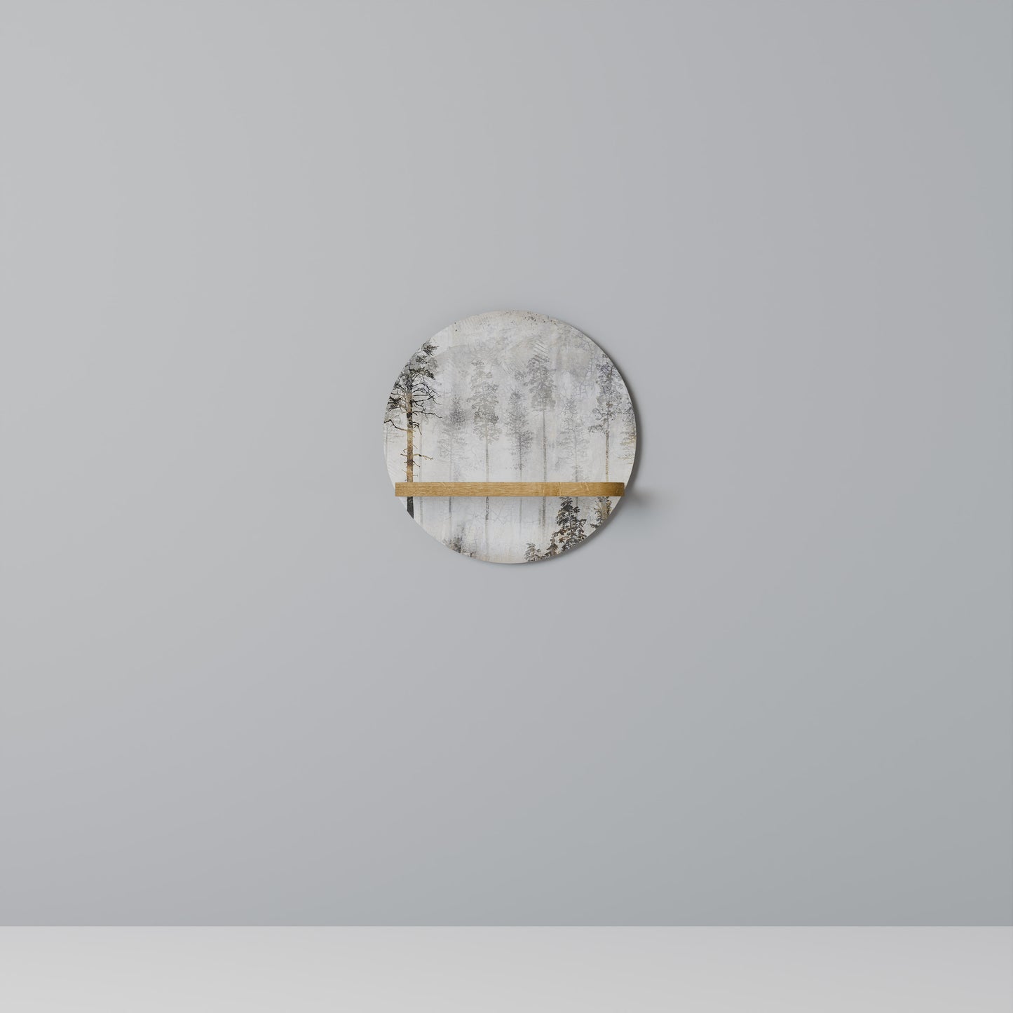 FADE IN THE TREES Art Shelf