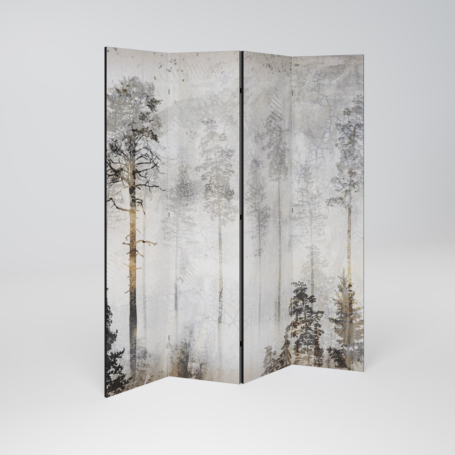 FADE IN THE TREES 4-teiliger Paravent