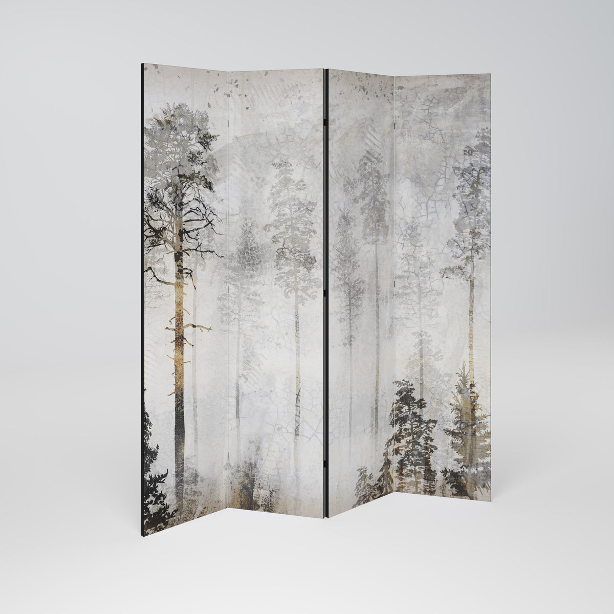 FADE IN THE TREES 4-teiliger Paravent
