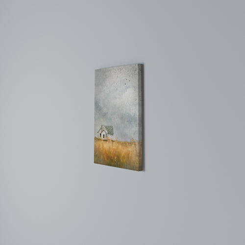 FIELDS OF FADING LIGHT Vertical Canvas Print
