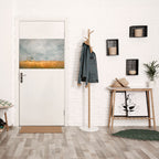 FIELDS OF FADING LIGHT Peel and Stick Horizontal Poster