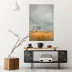 FIELDS OF FADING LIGHT Selbstklebendes Poster - Hochformat