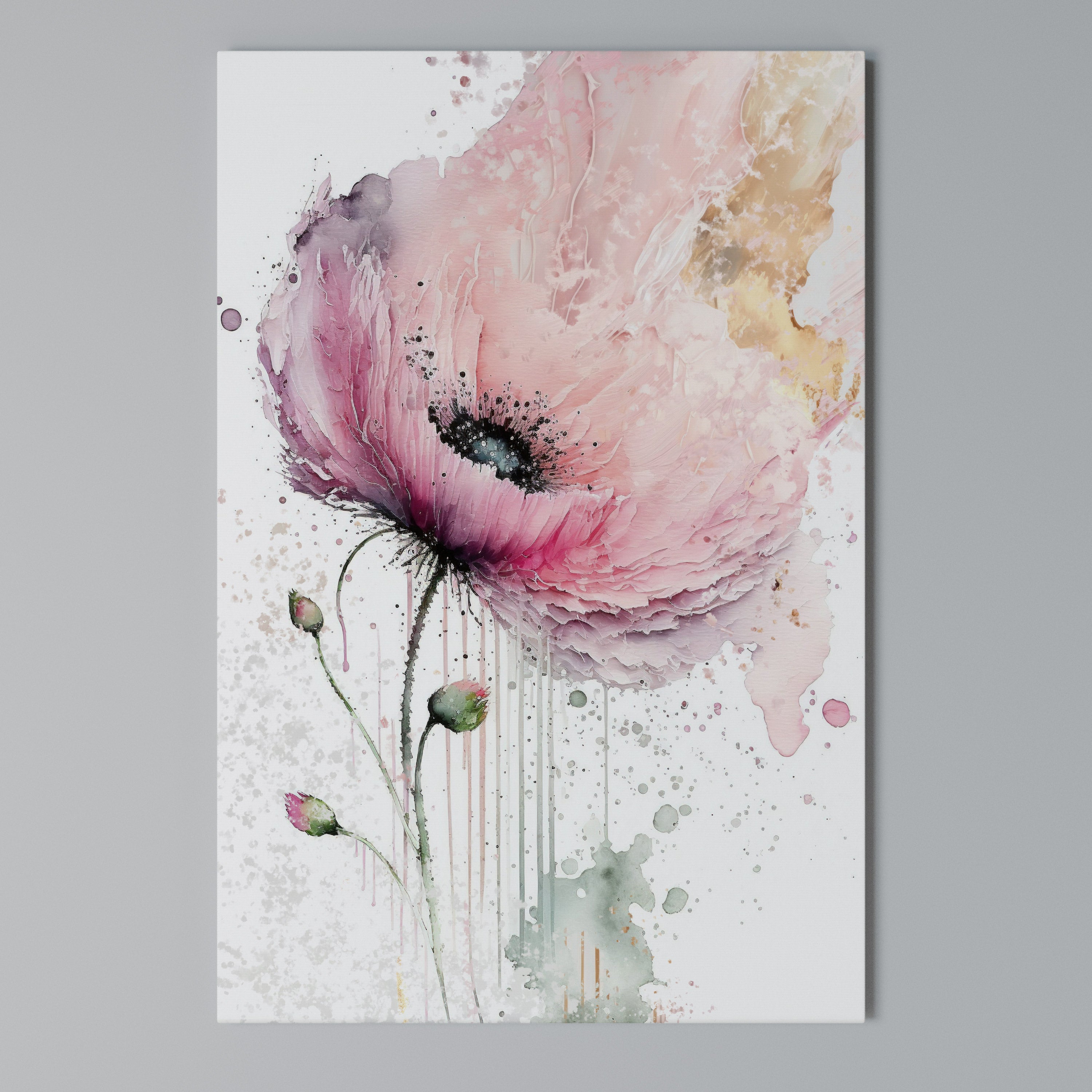 VIVID TRANQUILITY Vertical Canvas Print