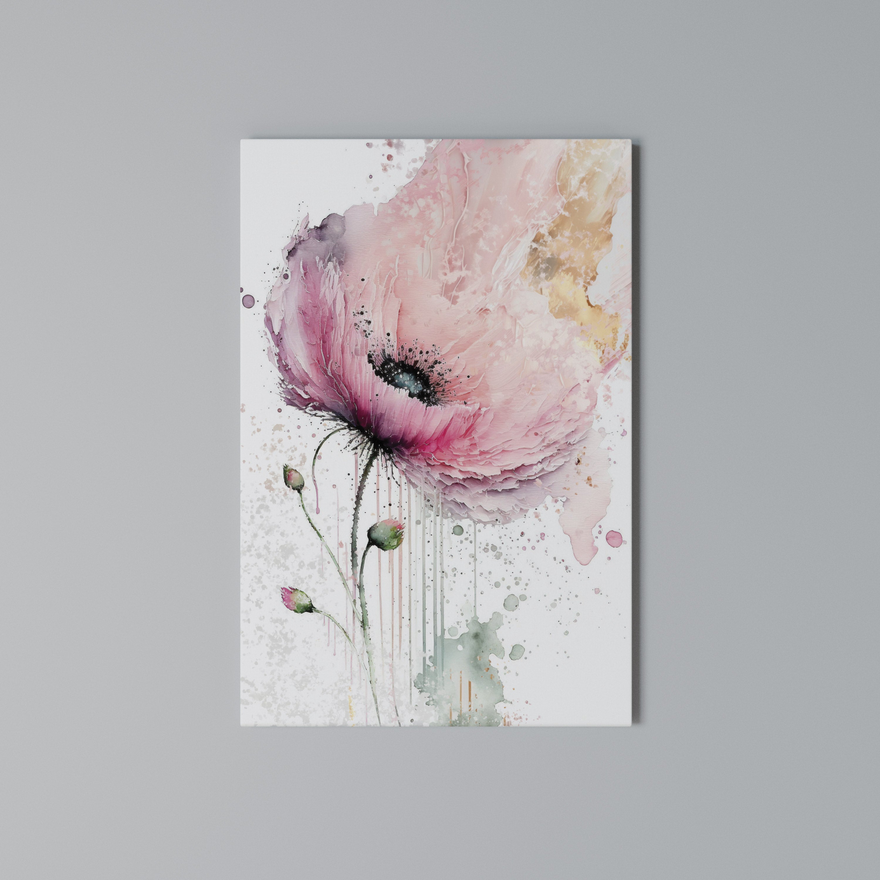 VIVID TRANQUILITY Vertical Canvas Print