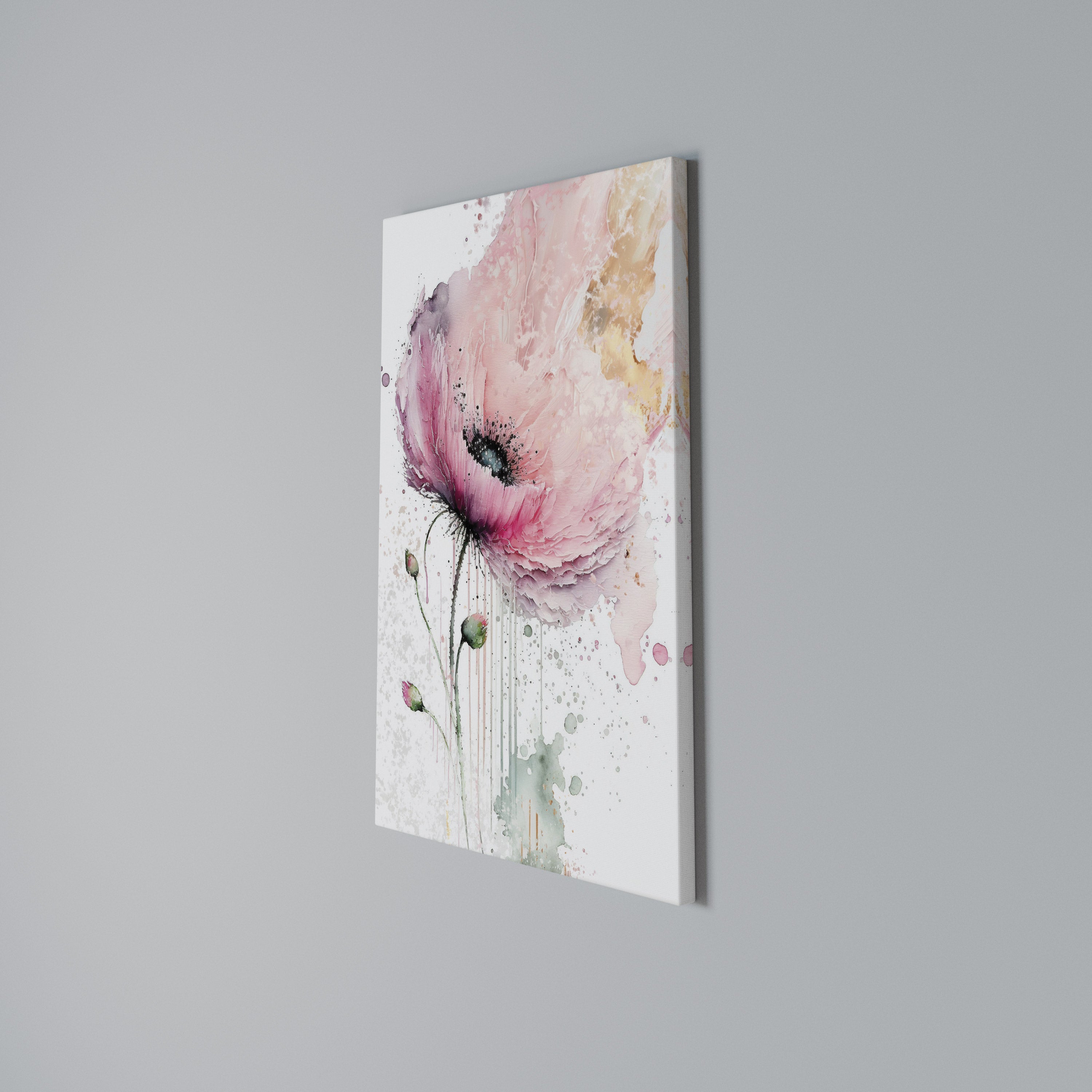 VIVID TRANQUILITY Vertical Canvas Print