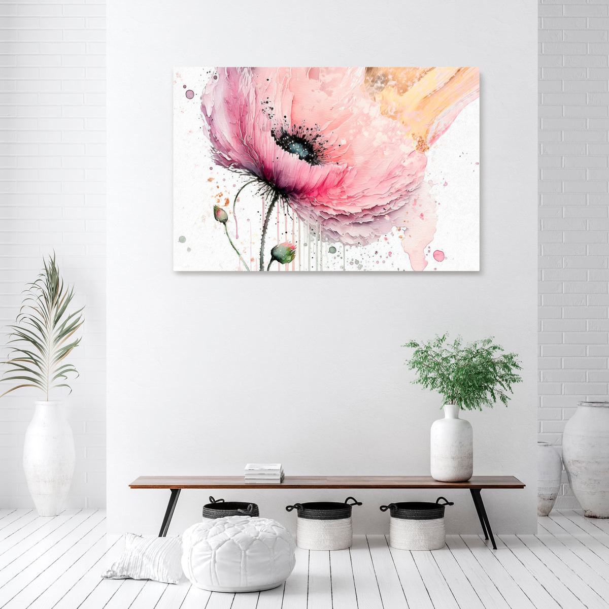 VIVID TRANQUILITY Horizontal Canvas Print