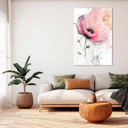 VIVID TRANQUILITY Vertical Canvas Print