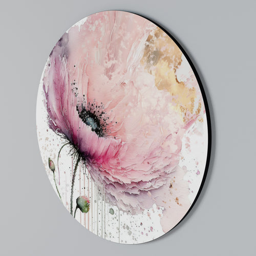 VIVID TRANQUILITY Rundes Wandbild