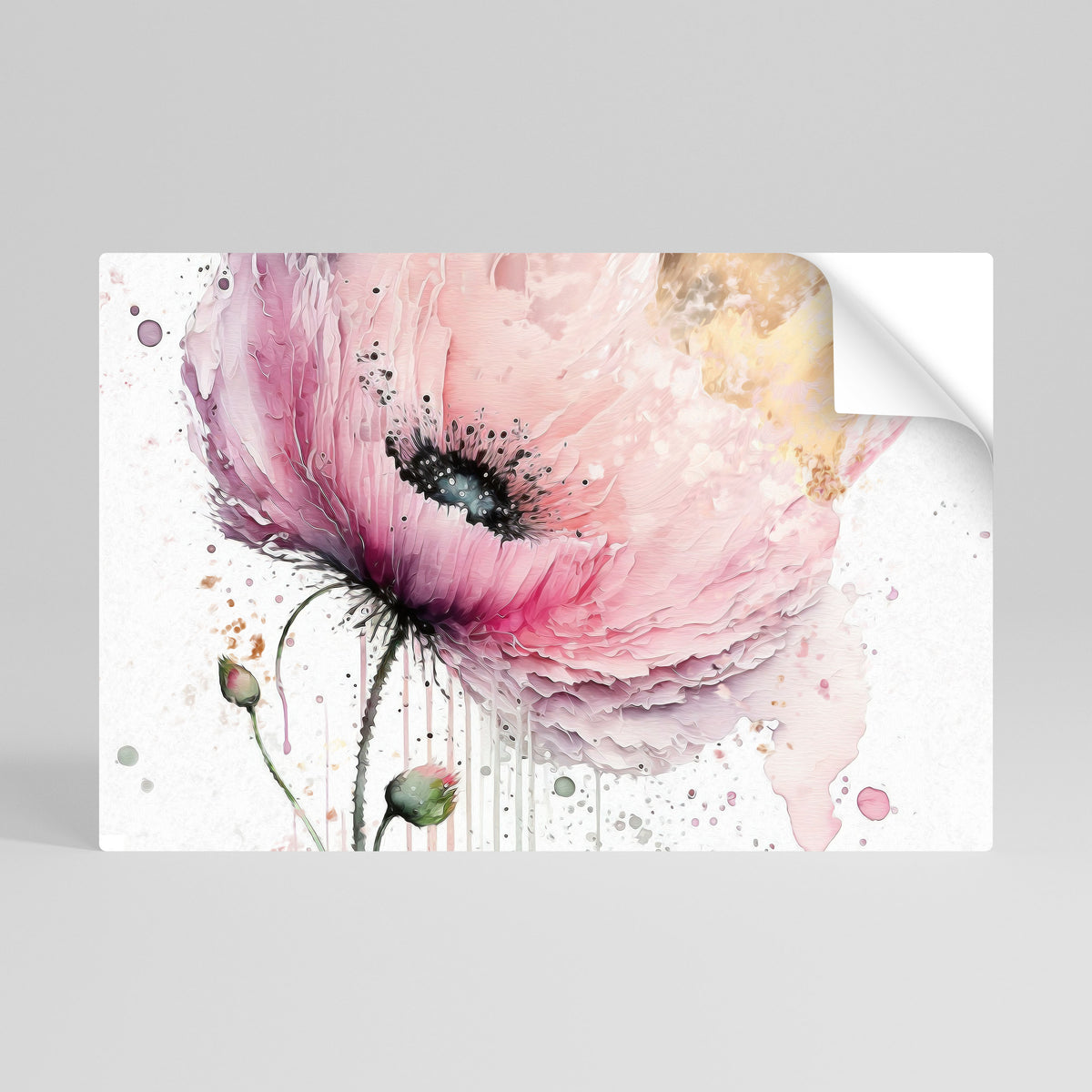 VIVID TRANQUILITY Selbstklebendes Horizontal-Poster