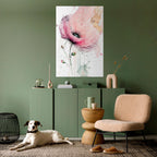 VIVID TRANQUILITY Selbstklebendes Poster - Hochformat