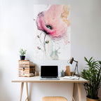 VIVID TRANQUILITY Selbstklebendes Poster - Hochformat