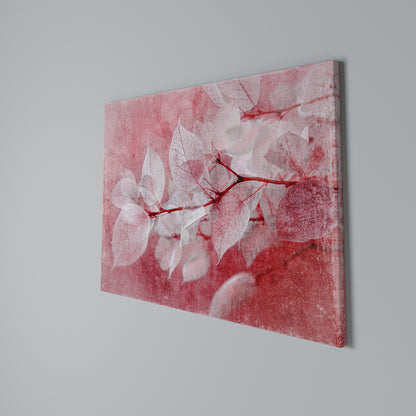 ETHERAL PETAL GLOW Horizontal Canvas Print