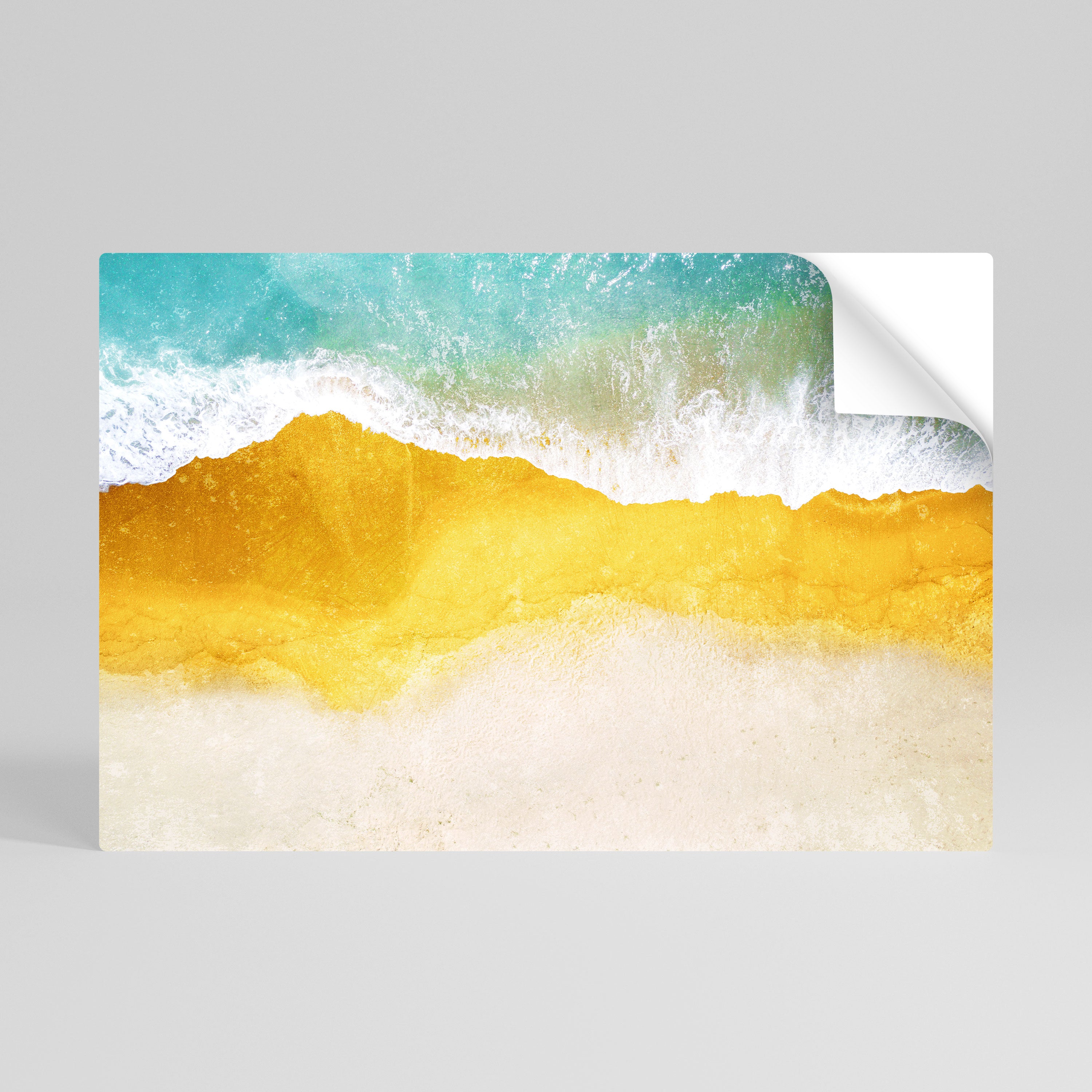 TRILOGY OF TIDES Selbstklebendes Horizontal-Poster