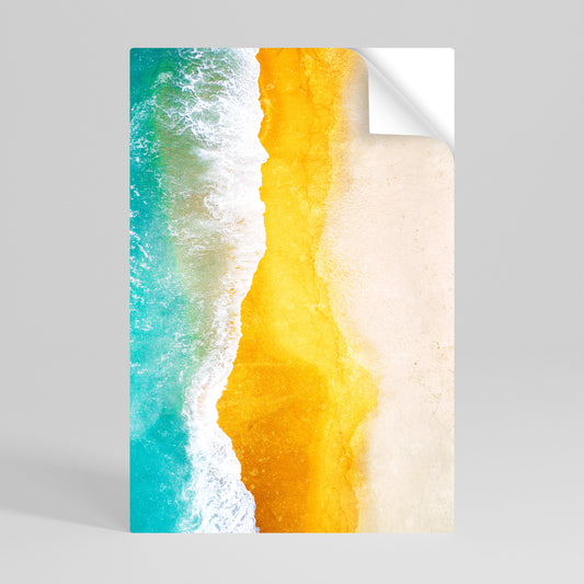 TRILOGY OF TIDES Selbstklebendes Poster - Hochformat