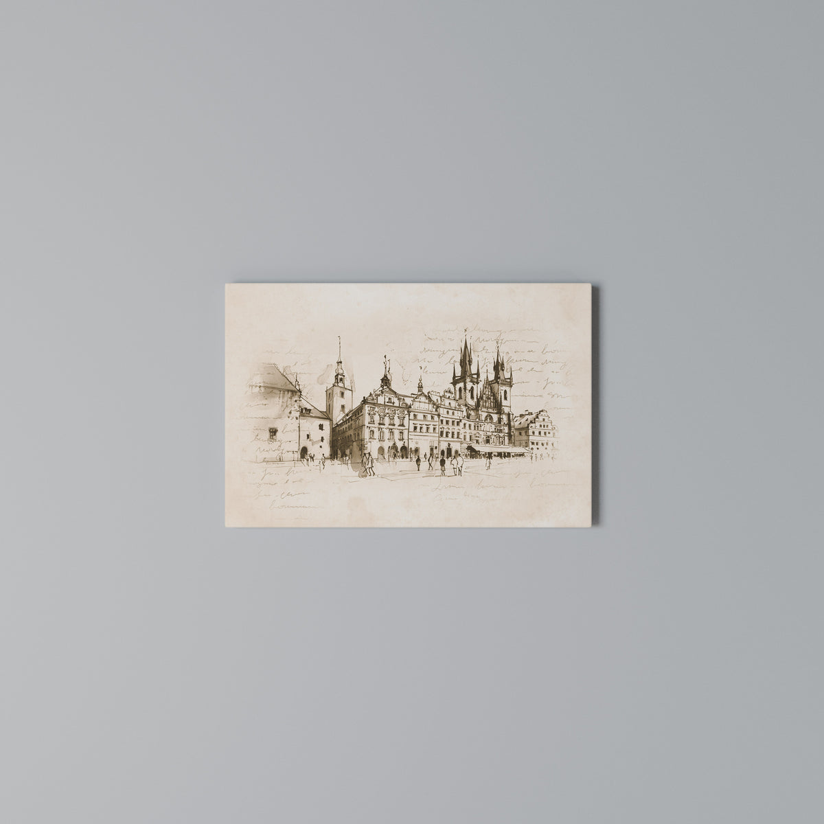 WHISPERS OF ARCHITECTURE Horizontal Canvas Print