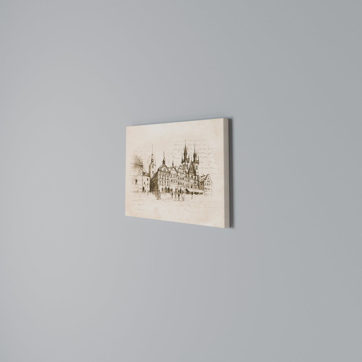 WHISPERS OF ARCHITECTURE Horizontal Canvas Print