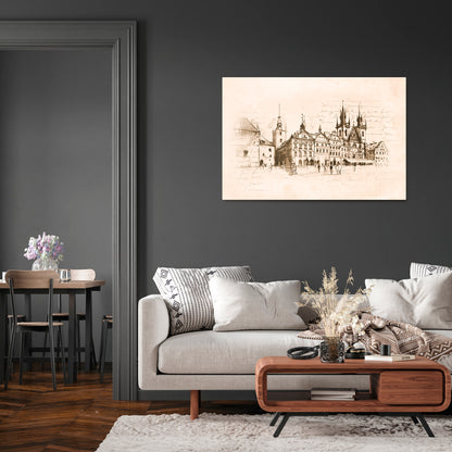 WHISPERS OF ARCHITECTURE Horizontal Canvas Print