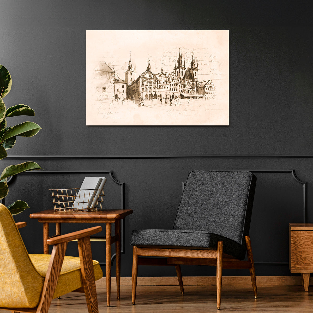 WHISPERS OF ARCHITECTURE Horizontal Canvas Print