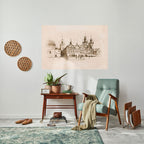 WHISPERS OF ARCHITECTURE Selbstklebendes Horizontal-Poster