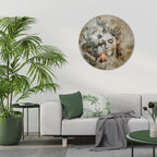 WHISPERS OF TEMPTATION Runde Wanddekoration Ø 69 cm