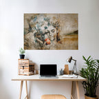 WHISPERS OF TEMPTATION Selbstklebendes Horizontal-Poster