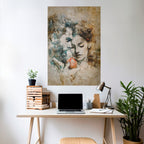 WHISPERS OF TEMPTATION Selbstklebendes Poster - Hochformat