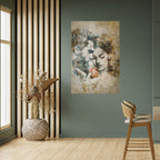 WHISPERS OF TEMPTATION Selbstklebendes Poster - Hochformat