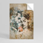 WHISPERS OF TEMPTATION Selbstklebendes Poster - Hochformat