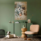 WHISPERS OF TEMPTATION Selbstklebendes Poster - Hochformat