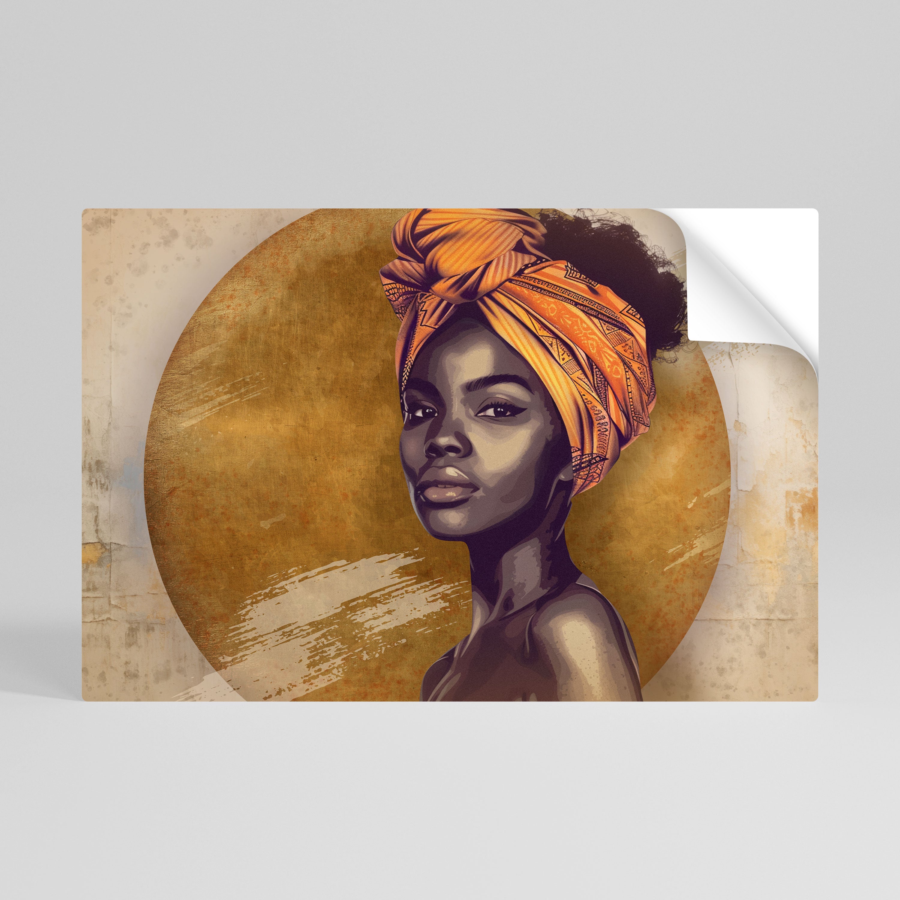 TIMELESS STRENGTH Selbstklebendes Horizontal-Poster