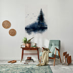 MISTY RECOLLECTION Selbstklebendes Poster - Hochformat