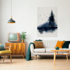 MISTY RECOLLECTION Selbstklebendes Poster - Hochformat