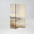 LAKESIDE NOSTALGY Decorative 3-Panel Room Divider
