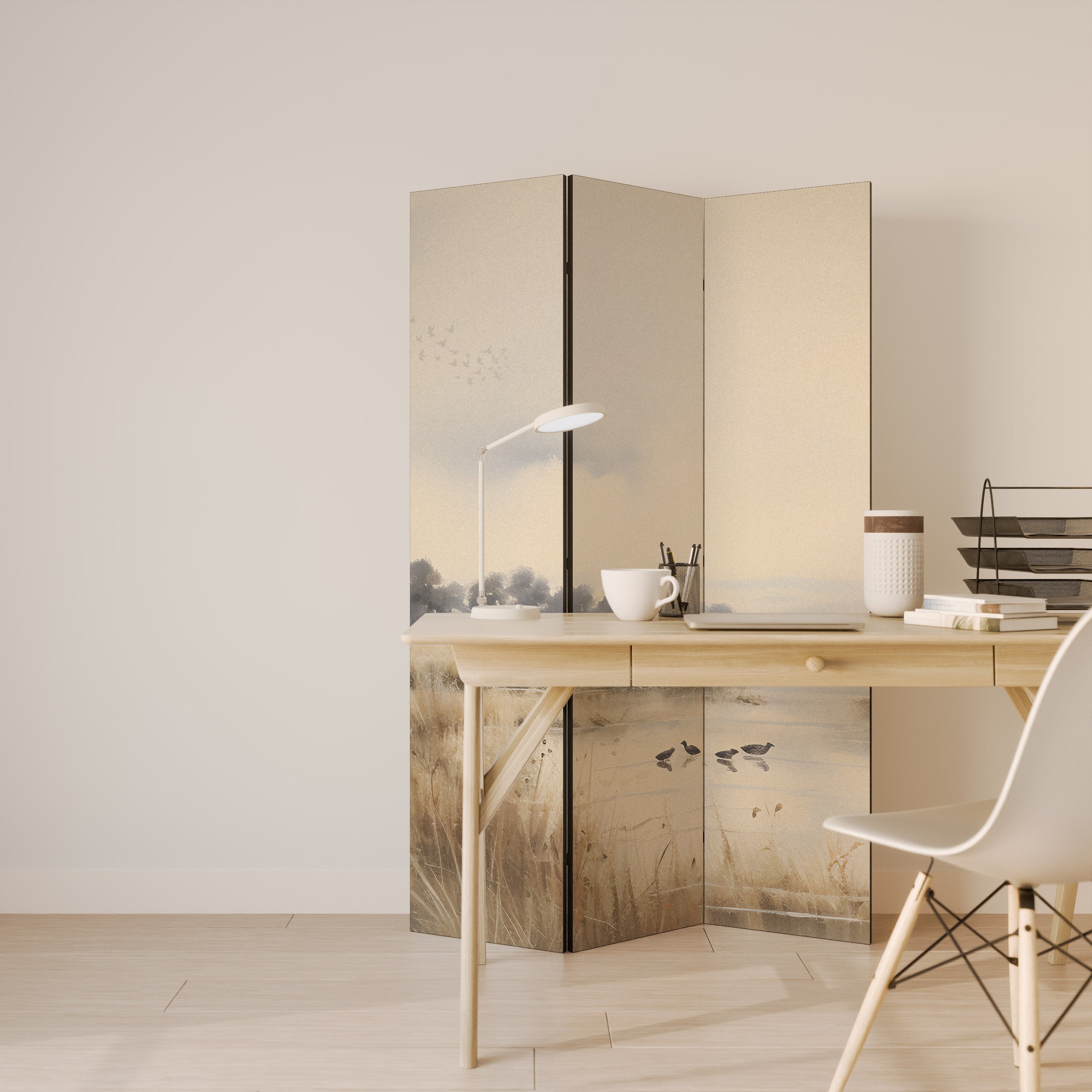 LAKESIDE NOSTALGY 3-teiliger Paravent