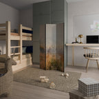 SUMMERTIME SADNESS Decorative 3-Panel Room Divider